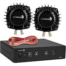 DAYTONAUDIO 高出力バスシェーカー 4個アンプ付 DAYTONAUDIO 高出力バスシェーカー 4個アンプ付